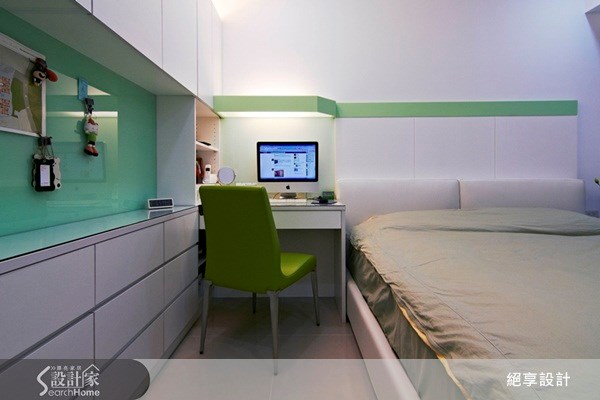 25坪新成屋(5年以下)＿現代風臥室案例圖片＿絕享設計＿絕享_52之22