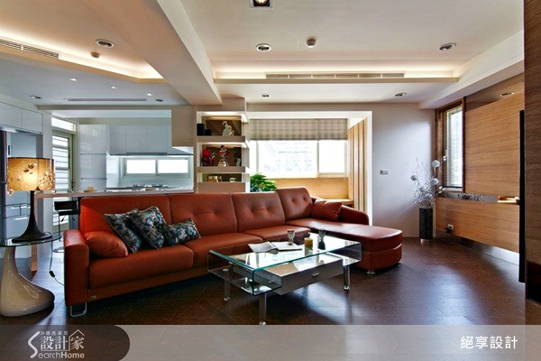 34坪中古屋(5~15年)＿混搭風客廳案例圖片＿絕享設計＿絕享_53之3