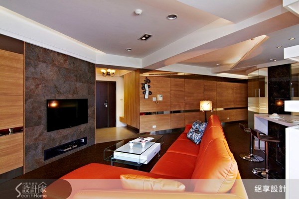 34坪中古屋(5~15年)＿混搭風客廳案例圖片＿絕享設計＿絕享_53之6