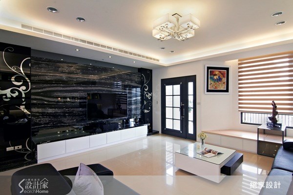 70坪新成屋(5年以下)＿現代風客廳案例圖片＿絕享設計＿絕享_56之1