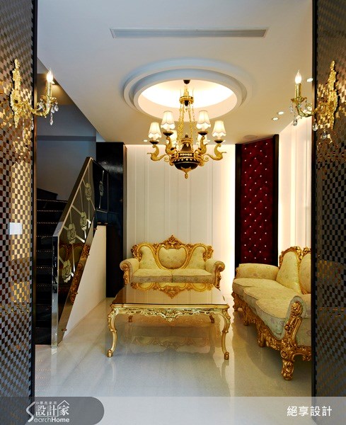 210坪＿奢華風玄關案例圖片＿絕享設計＿絕享_57之37