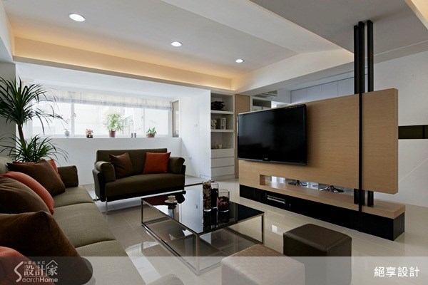 30坪中古屋(5~15年)＿現代風客廳案例圖片＿絕享設計＿絕享_59之3