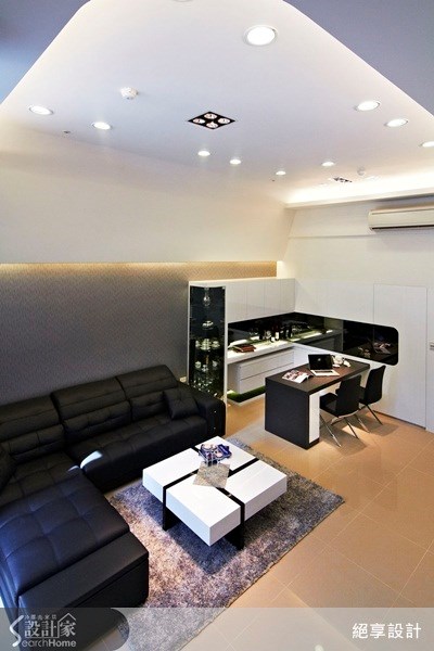 30坪新成屋(5年以下)＿現代風客廳案例圖片＿絕享設計＿絕享_61之17