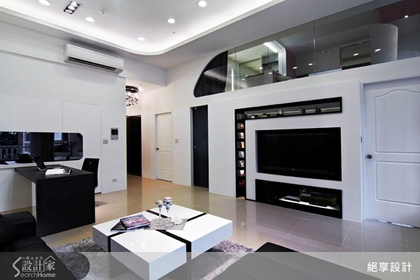 30坪新成屋(5年以下)＿現代風客廳案例圖片＿絕享設計＿絕享_61之5