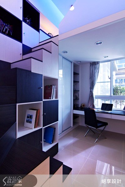 30坪新成屋(5年以下)＿現代風書房案例圖片＿絕享設計＿絕享_61之7