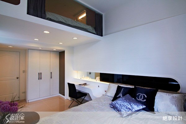30坪新成屋(5年以下)＿現代風臥室案例圖片＿絕享設計＿絕享_61之16