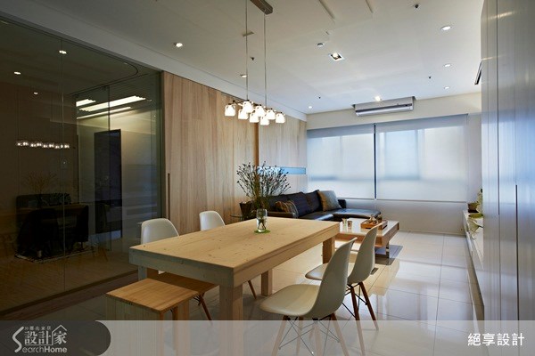 20坪新成屋(5年以下)＿簡約風餐廳案例圖片＿絕享設計＿絕享_62之4
