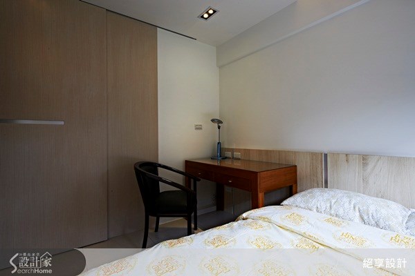 20坪新成屋(5年以下)＿簡約風臥室案例圖片＿絕享設計＿絕享_62之18