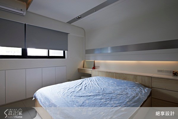 20坪新成屋(5年以下)＿簡約風臥室案例圖片＿絕享設計＿絕享_62之16
