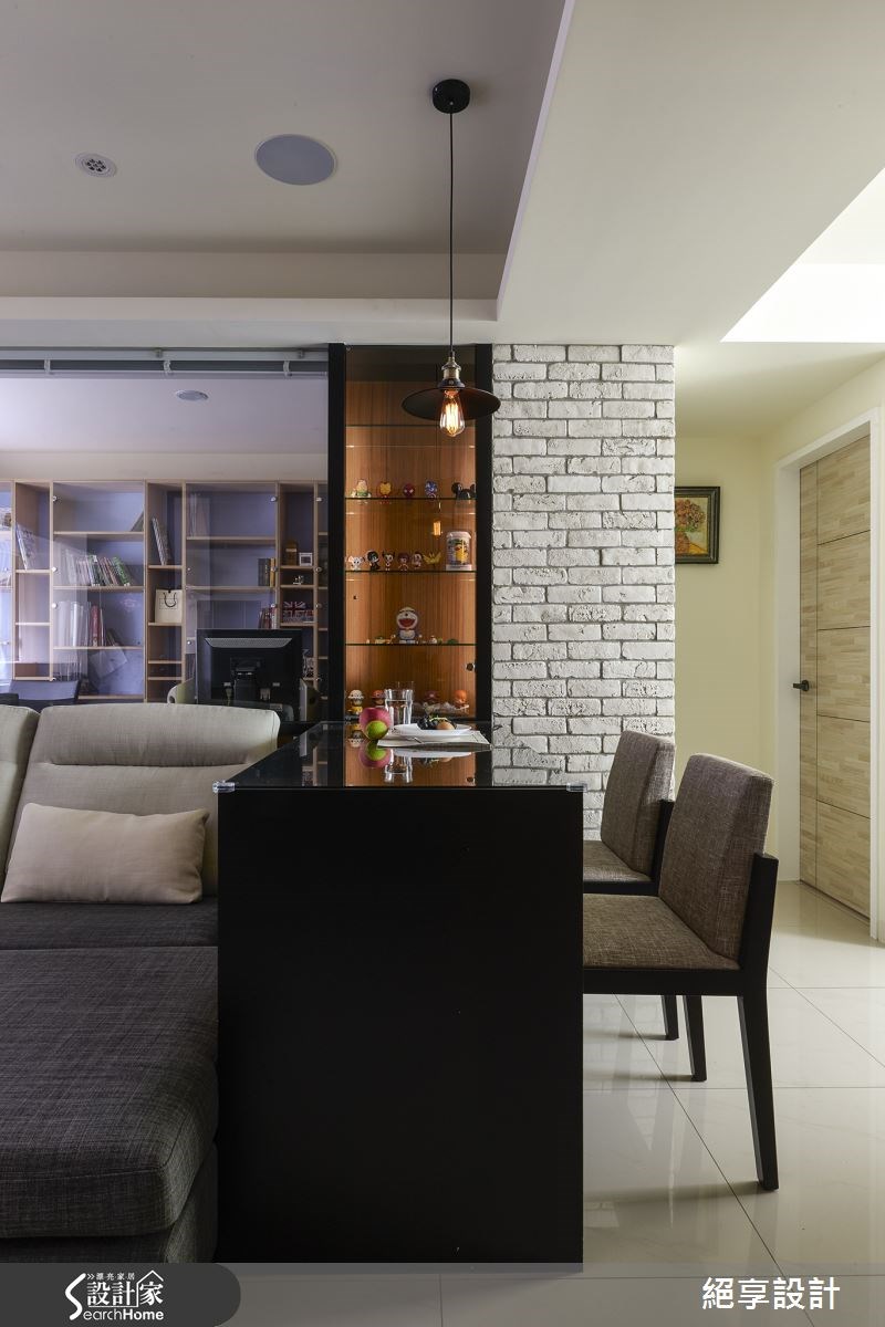 24坪中古屋(5~15年)＿混搭風客廳案例圖片＿絕享設計＿絕享_65之5