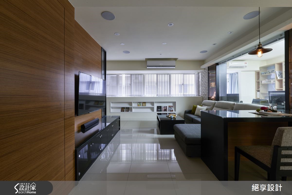 24坪中古屋(5~15年)＿混搭風客廳案例圖片＿絕享設計＿絕享_65之6