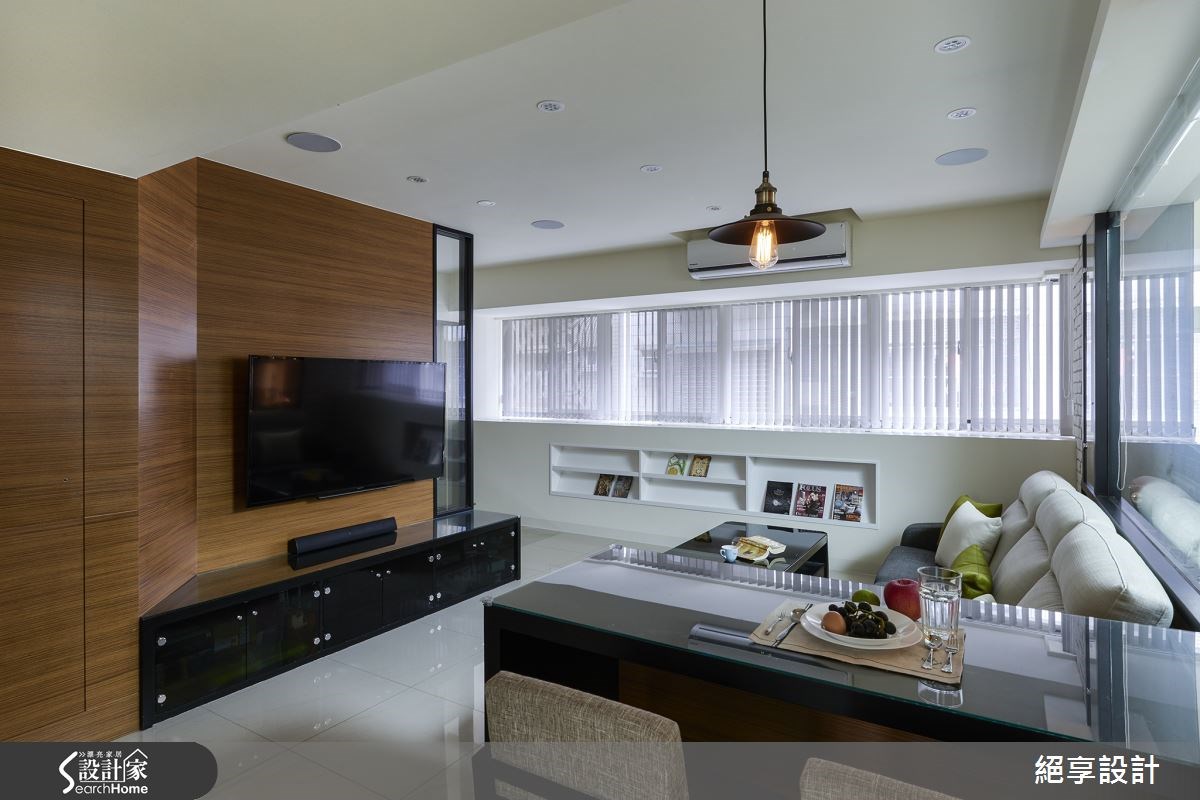 24坪中古屋(5~15年)＿混搭風客廳案例圖片＿絕享設計＿絕享_65之7