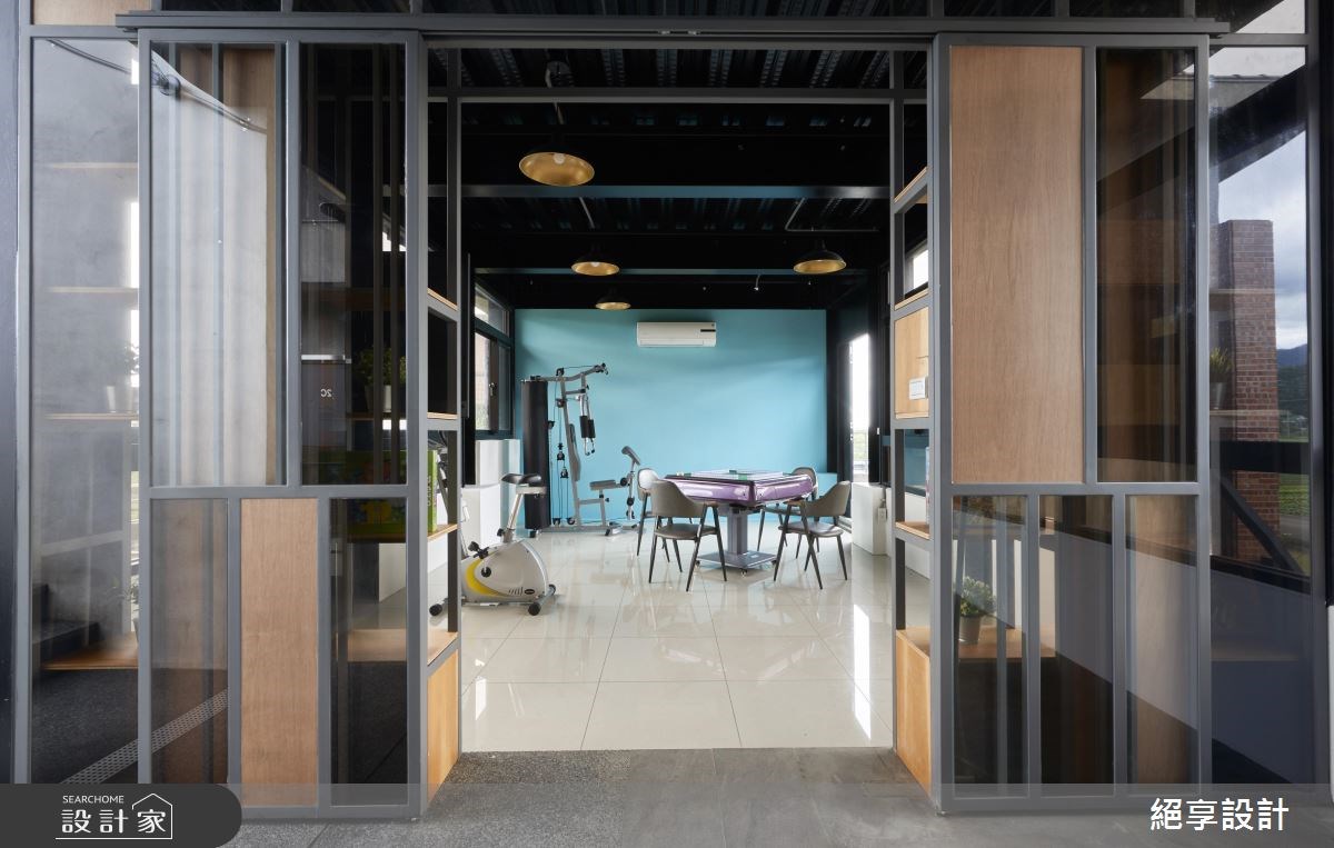 150坪新成屋(5年以下)＿混搭風家庭健身房案例圖片＿絕享設計＿絕享_67之43