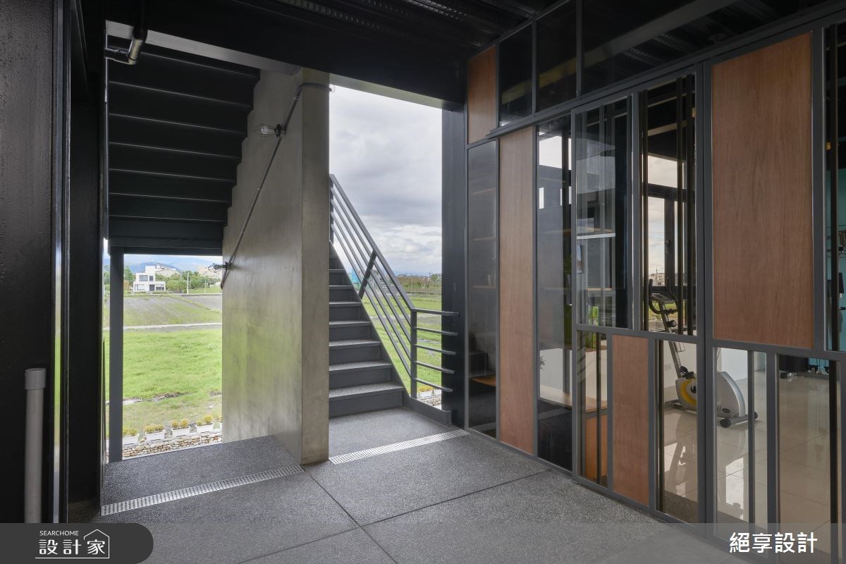 150坪新成屋(5年以下)＿混搭風樓梯案例圖片＿絕享設計＿絕享_67之44