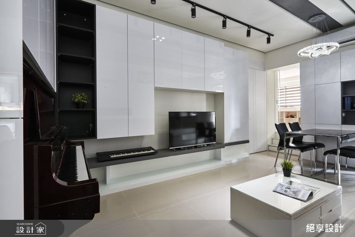 新成屋(5年以下)＿混搭風客廳案例圖片＿絕享設計＿絕享_68之2