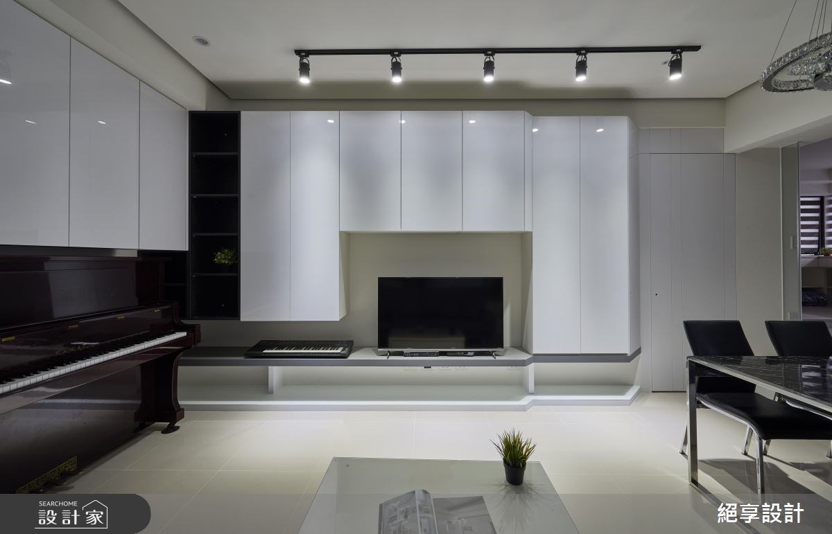 新成屋(5年以下)＿混搭風客廳案例圖片＿絕享設計＿絕享_68之3