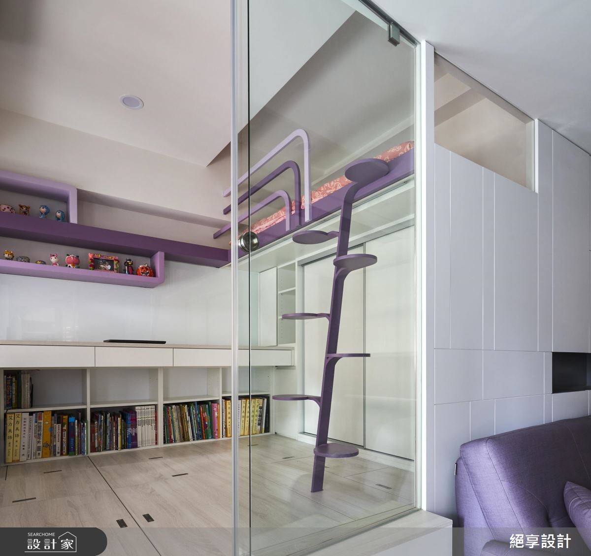 新成屋(5年以下)＿混搭風臥室書房案例圖片＿絕享設計＿絕享_68之10