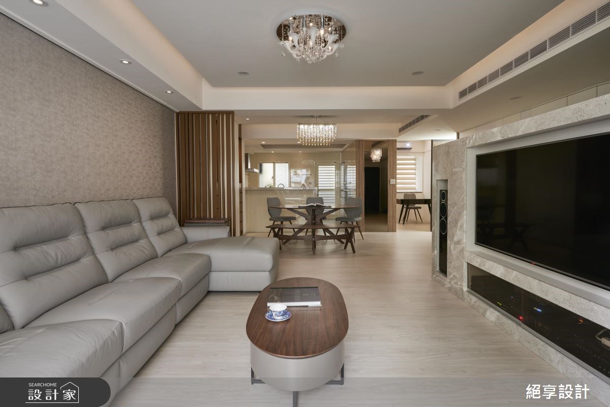 35坪中古屋(5~15年)＿混搭風客廳案例圖片＿絕享設計＿絕享_69之4