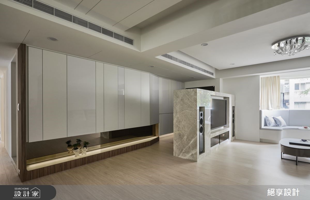 35坪中古屋(5~15年)＿混搭風客廳案例圖片＿絕享設計＿絕享_69之6