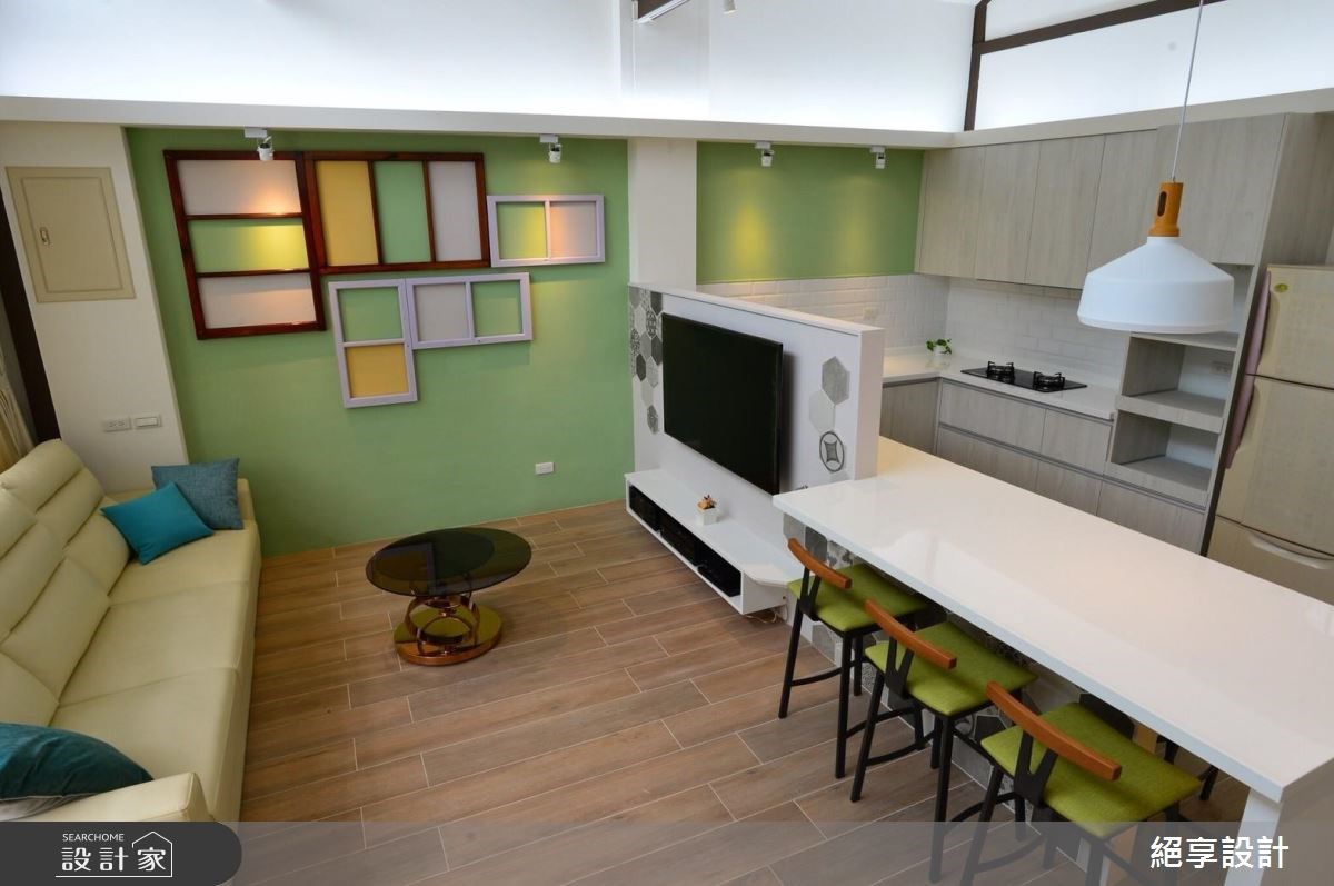 30坪老屋(16~30年)＿現代風客廳案例圖片＿絕享設計＿絕享_70之15