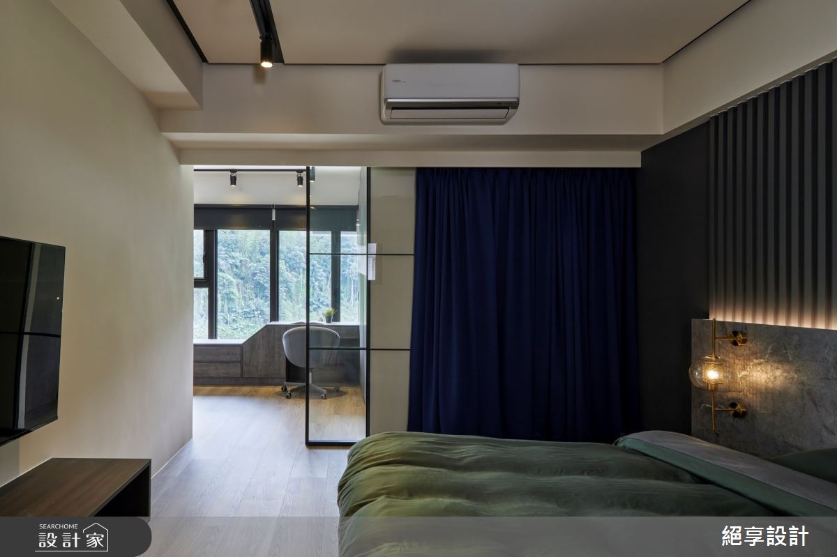 32坪新成屋(5年以下)＿現代風臥室案例圖片＿絕享設計＿絕享_72之12