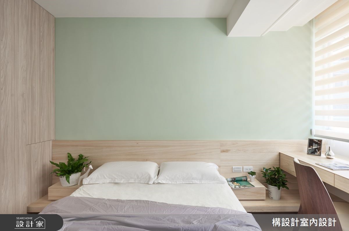 45坪老屋(16~30年)＿北歐風臥室案例圖片＿構設計＿構設計_美好記憶的符號之16