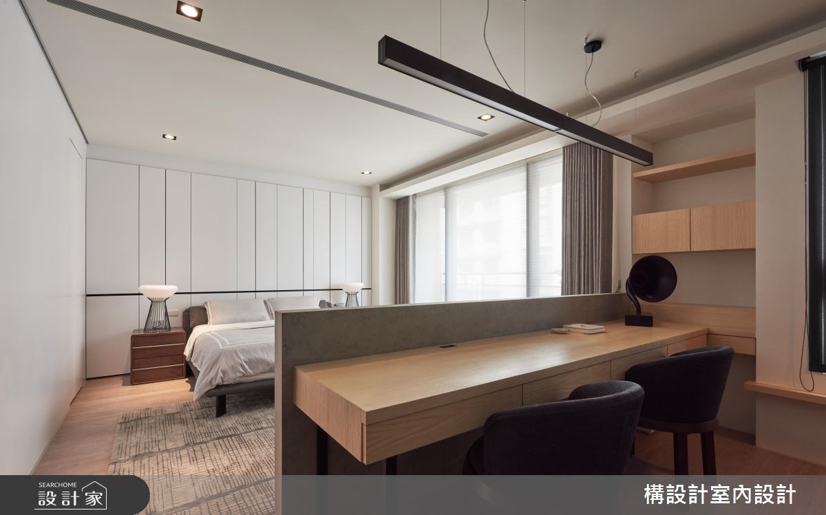 60坪新成屋(5年以下)＿現代風臥室案例圖片＿構設計＿構設計_家的溫度之19
