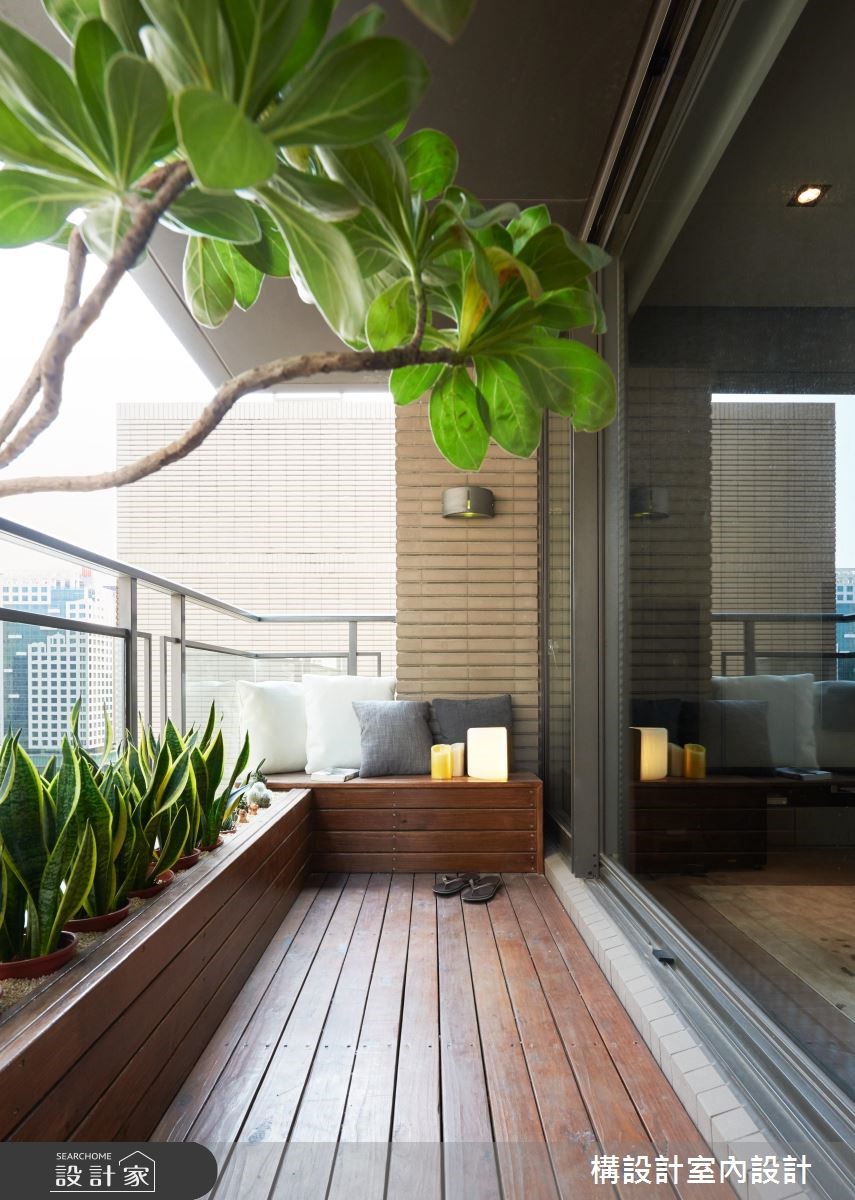60坪新成屋(5年以下)＿現代風陽台案例圖片＿構設計＿構設計_家的溫度之22