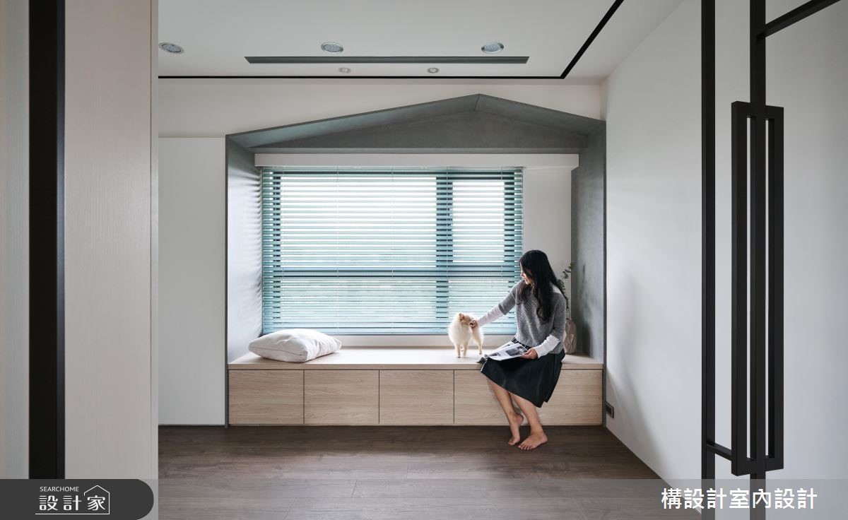 60坪新成屋(5年以下)＿現代風和室寵物臥榻案例圖片＿構設計＿構設計_晷跡之22