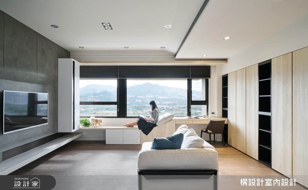 60坪新成屋(5年以下)＿現代風客廳案例圖片＿構設計＿構設計_晷跡之4331