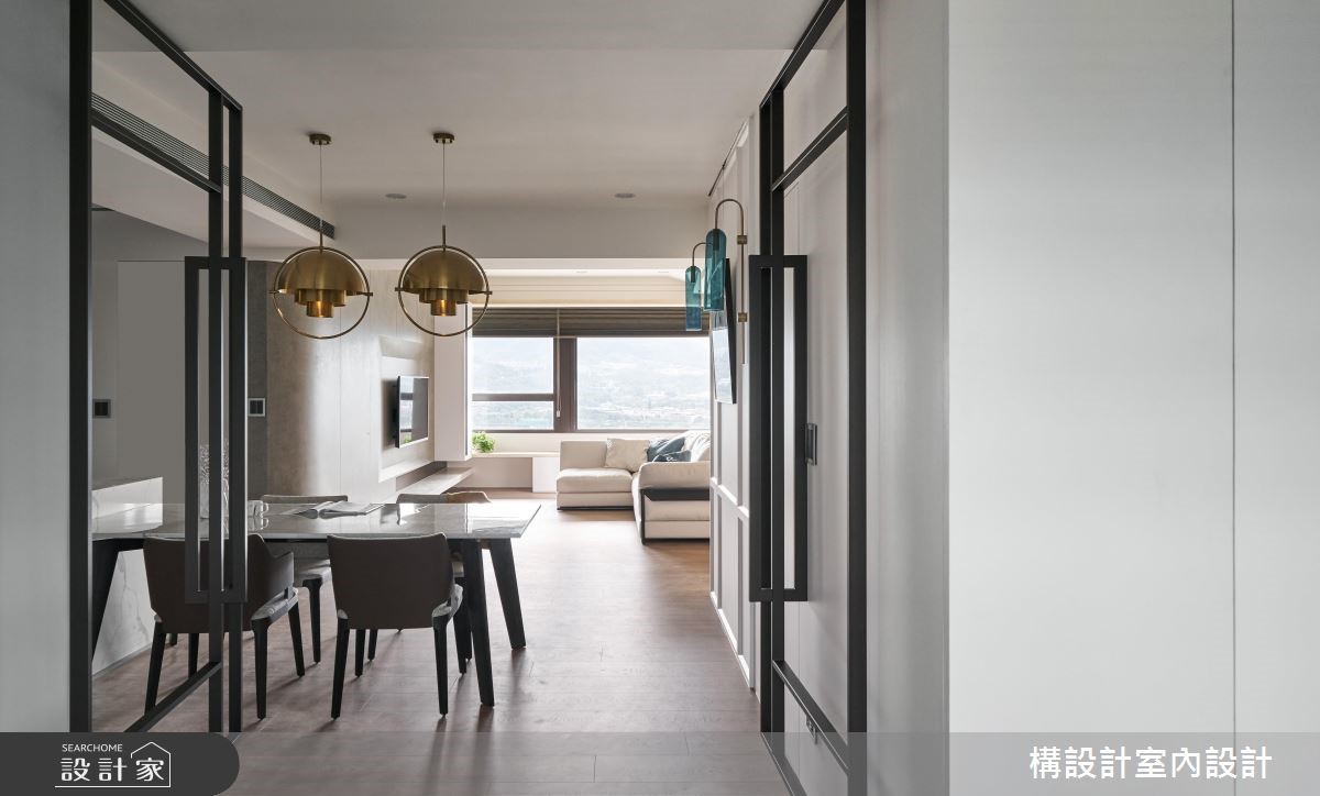 60坪新成屋(5年以下)＿現代風餐廳案例圖片＿構設計＿構設計_晷跡之21