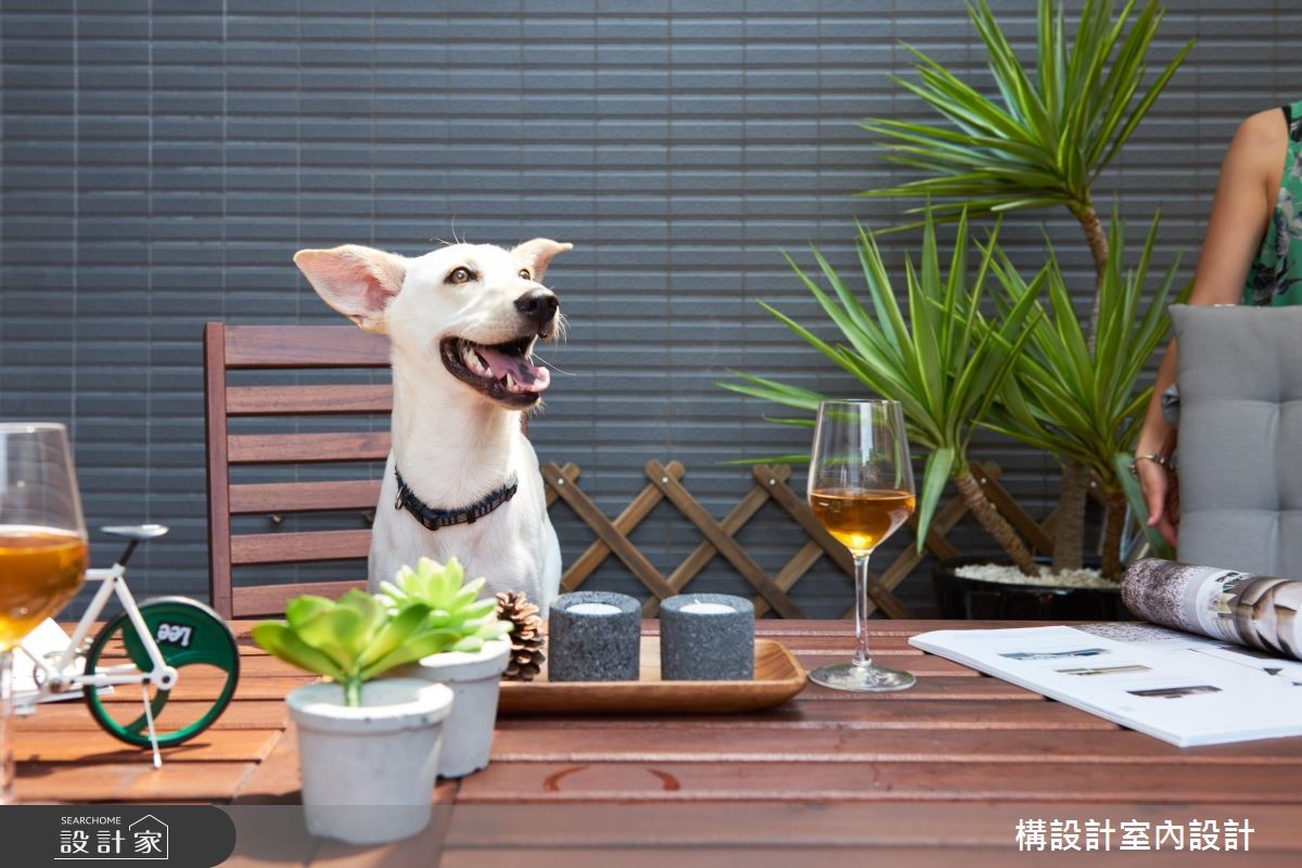 24坪新成屋(5年以下)＿休閒風庭院寵物案例圖片＿構設計＿構設計_兩人兩狗之20