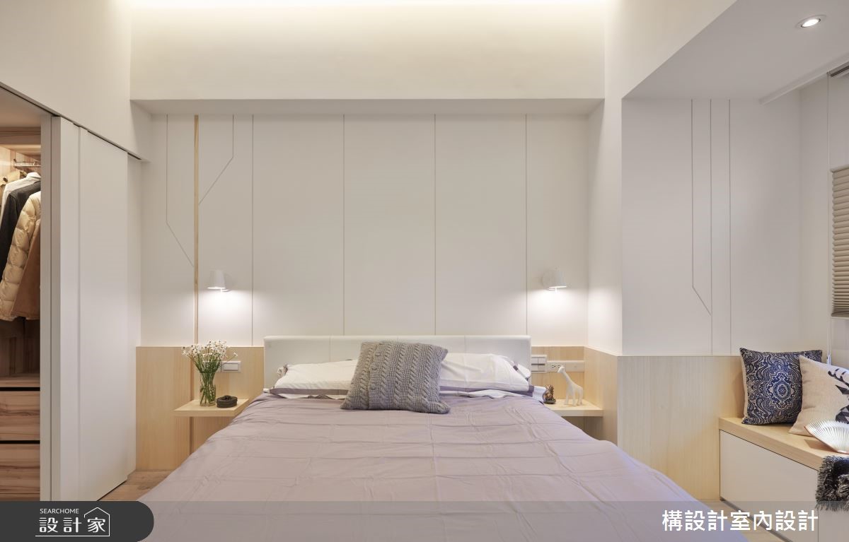 15坪中古屋(5~15年)＿現代風臥室案例圖片＿構設計＿構設計_渲染藍天的色彩之12