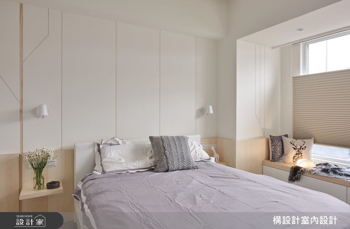 15坪中古屋(5~15年)＿現代風臥室案例圖片＿構設計＿構設計_渲染藍天的色彩之13