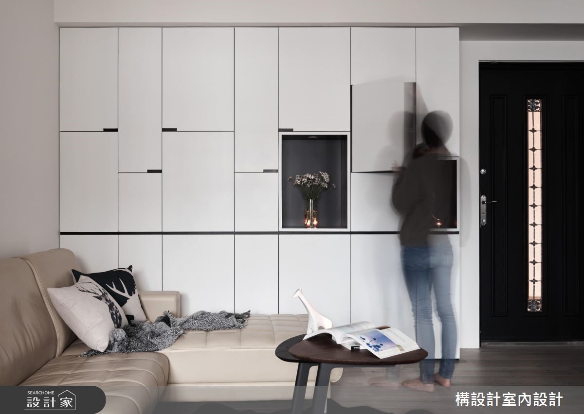 15坪中古屋(5~15年)＿現代風客廳案例圖片＿構設計＿構設計_渲染藍天的色彩之7