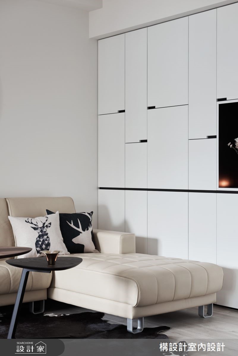 15坪中古屋(5~15年)＿現代風客廳案例圖片＿構設計＿構設計_渲染藍天的色彩之6