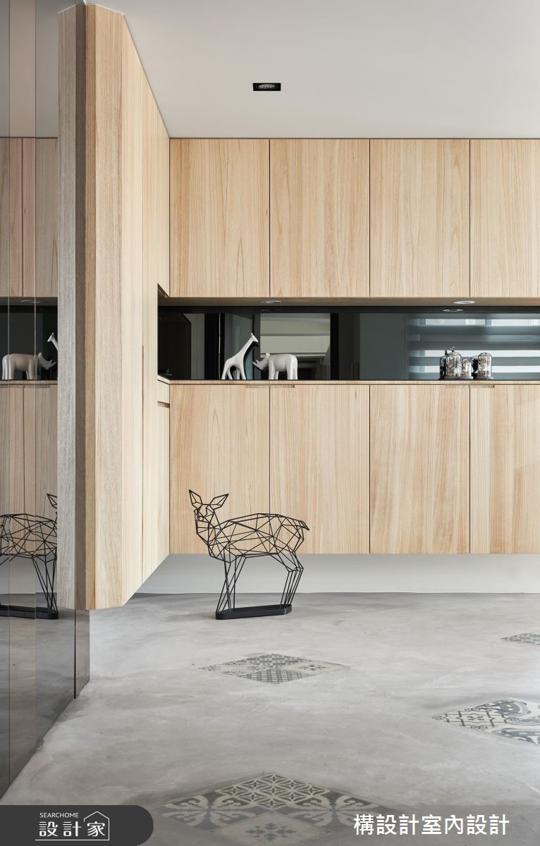 70坪新成屋(5年以下)＿休閒風玄關案例圖片＿構設計＿構設計_無限遊戲宅之1