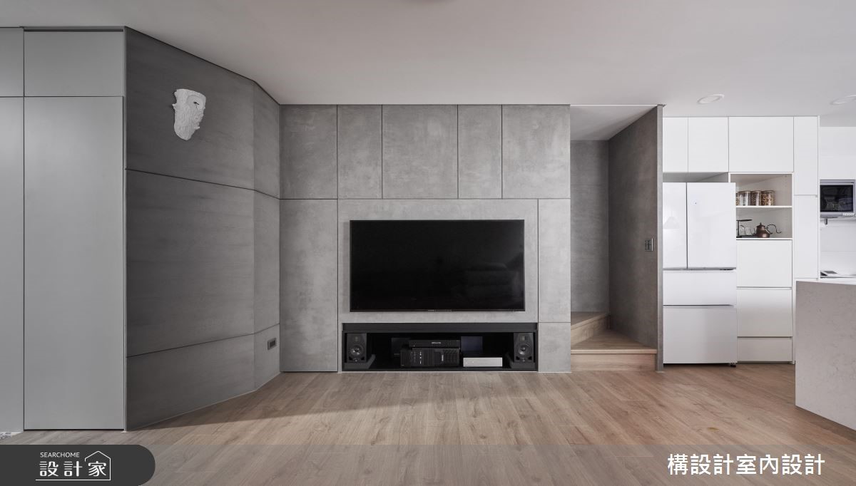 24坪新成屋(5年以下)＿現代風客廳案例圖片＿構設計＿構設計_星空下之3