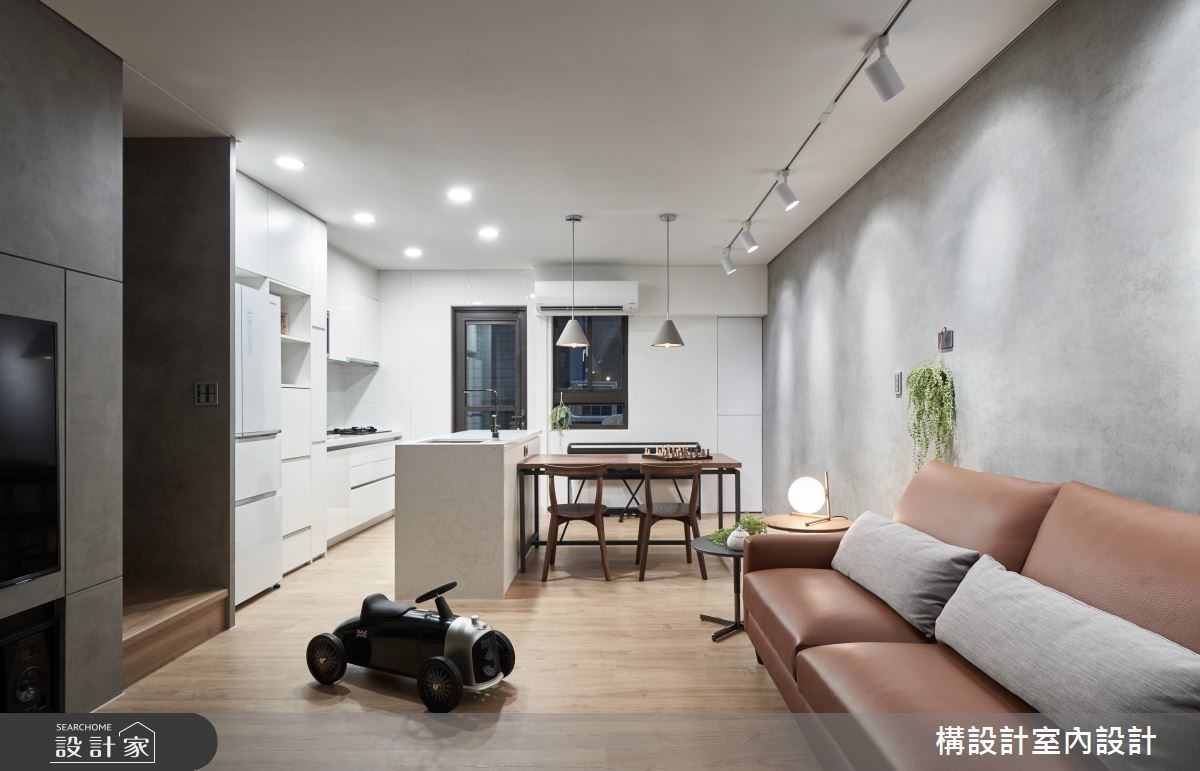 24坪新成屋(5年以下)＿現代風案例圖片＿構設計＿構設計_星空下之5