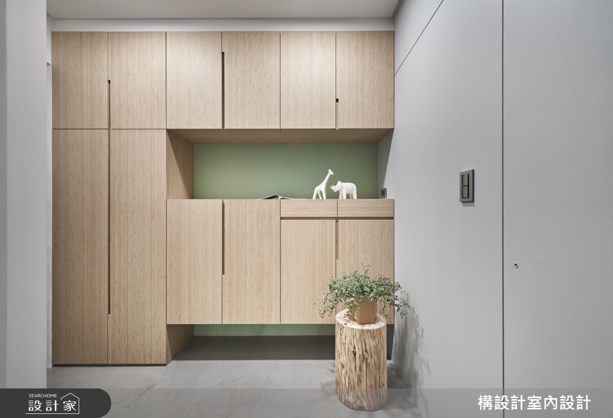 24坪新成屋(5年以下)＿現代風玄關案例圖片＿構設計＿構設計_星空下之1