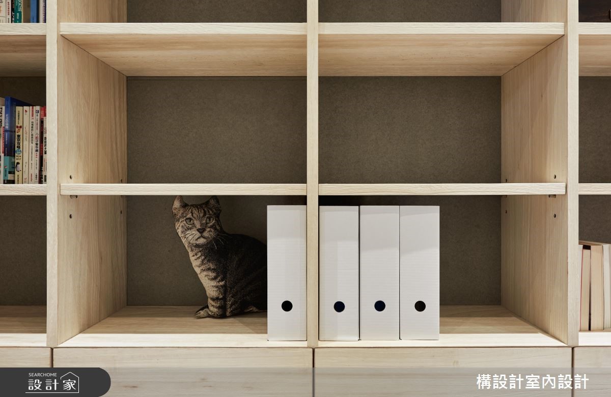 30坪老屋(16~30年)＿日式無印風書房案例圖片＿構設計＿構設計_家的空間表情-記憶中最美的遇見。之9