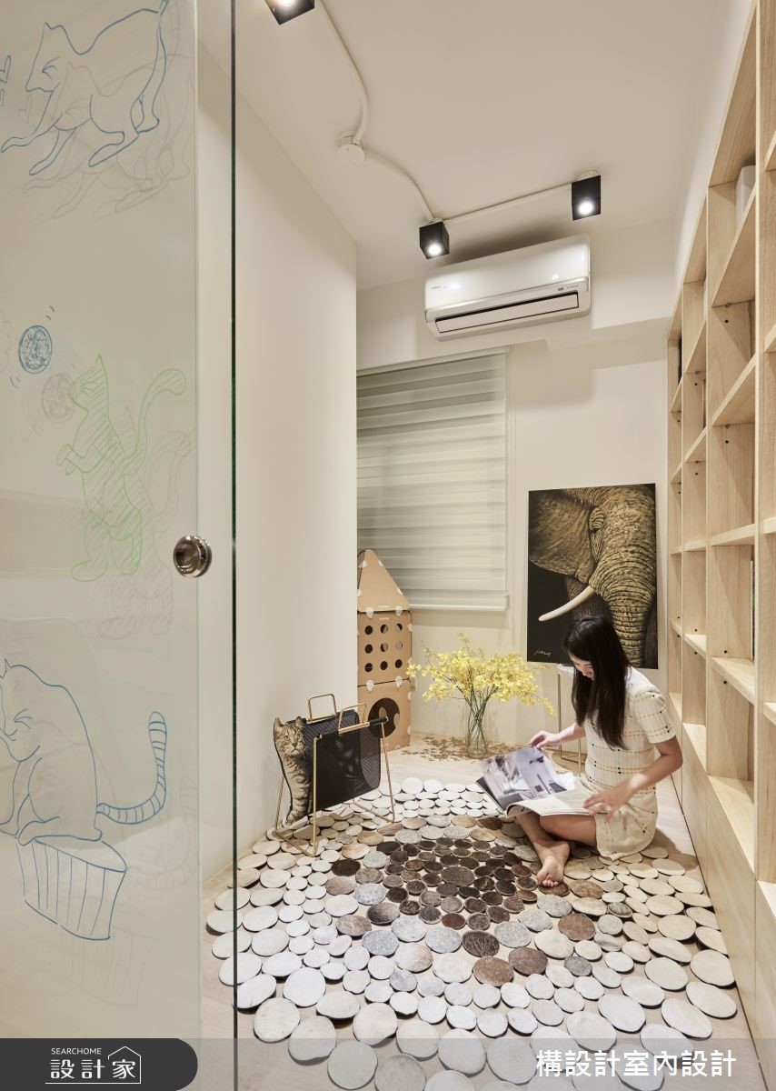 30坪老屋(16~30年)＿日式無印風書房案例圖片＿構設計＿構設計_家的空間表情-記憶中最美的遇見。之7