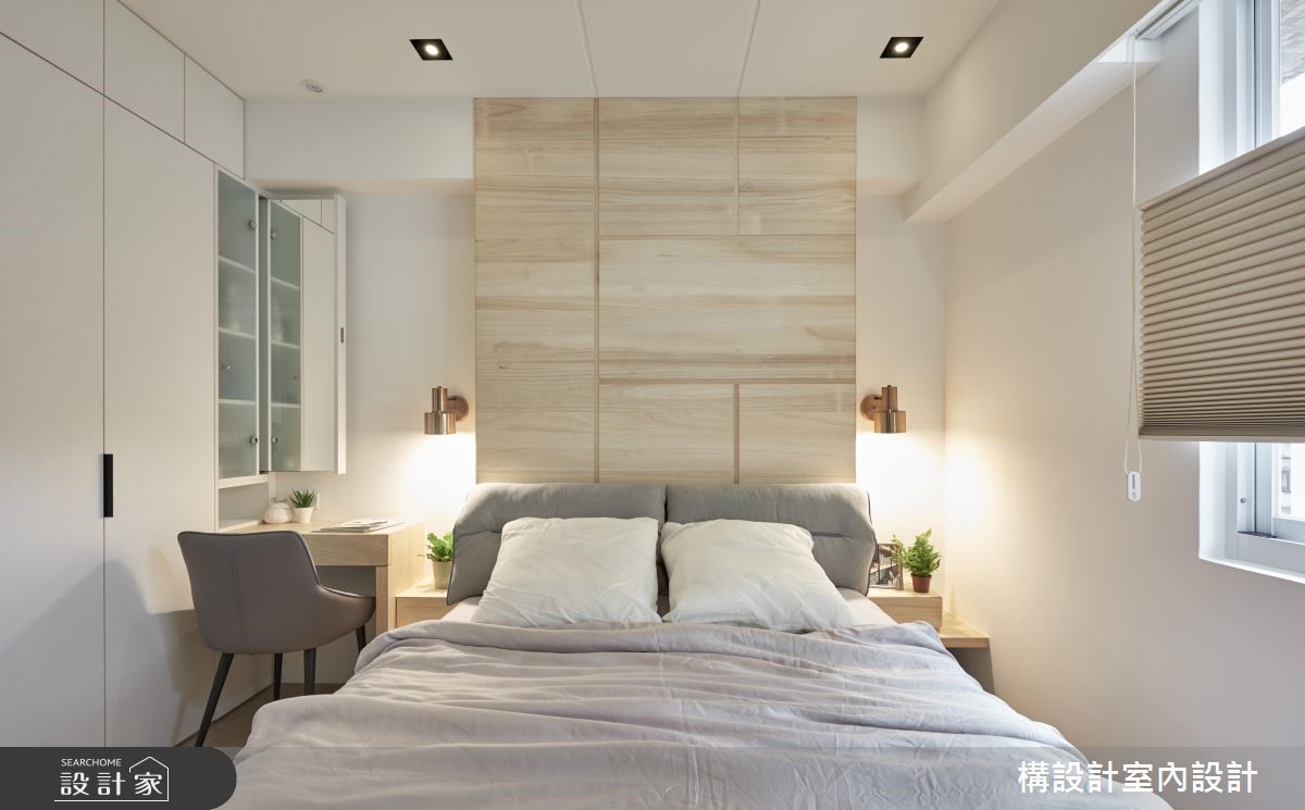 30坪老屋(16~30年)＿日式無印風臥室案例圖片＿構設計＿構設計_家的空間表情-記憶中最美的遇見。之15