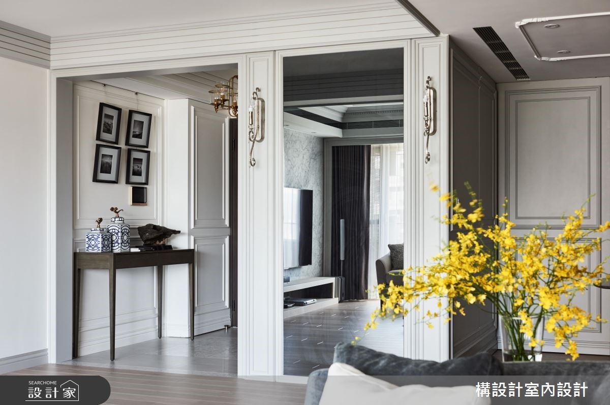 50坪新成屋(5年以下)＿新古典案例圖片＿構設計＿構設計_旅讀左岸之4