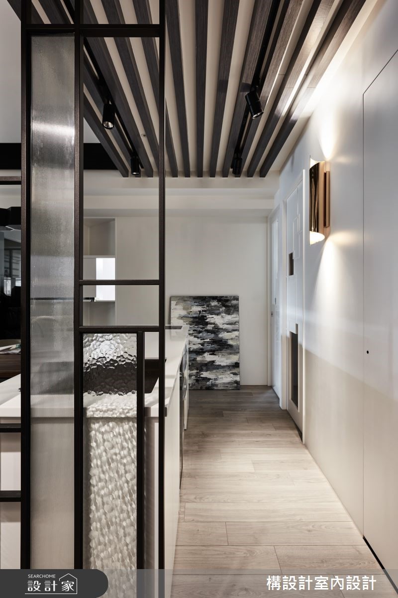 40坪新成屋(5年以下)＿現代風中島案例圖片＿構設計＿構設計_空間的表情。當灰階遇上彩虹之1