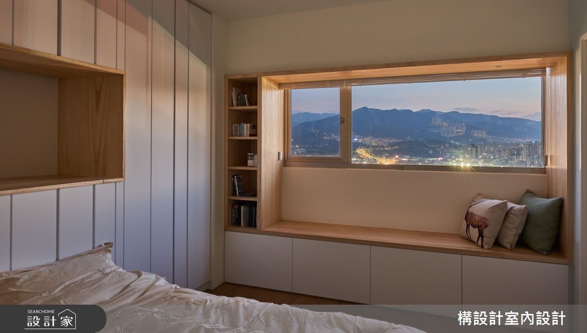 40坪老屋(16~30年)＿鄉村風臥室案例圖片＿構設計＿構設計_空中水岸之家之18