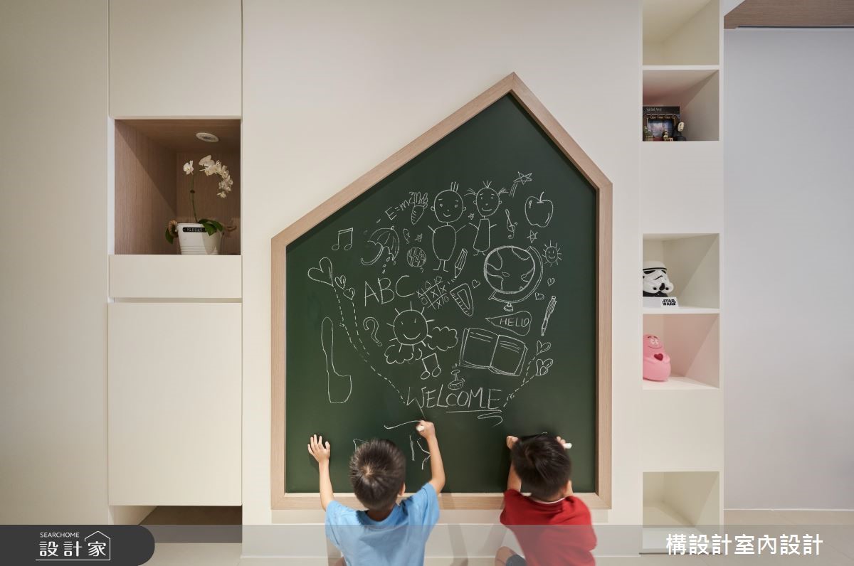 16坪新成屋(5年以下)＿北歐風玄關走廊案例圖片＿構設計＿構設計_倚山輕居之2