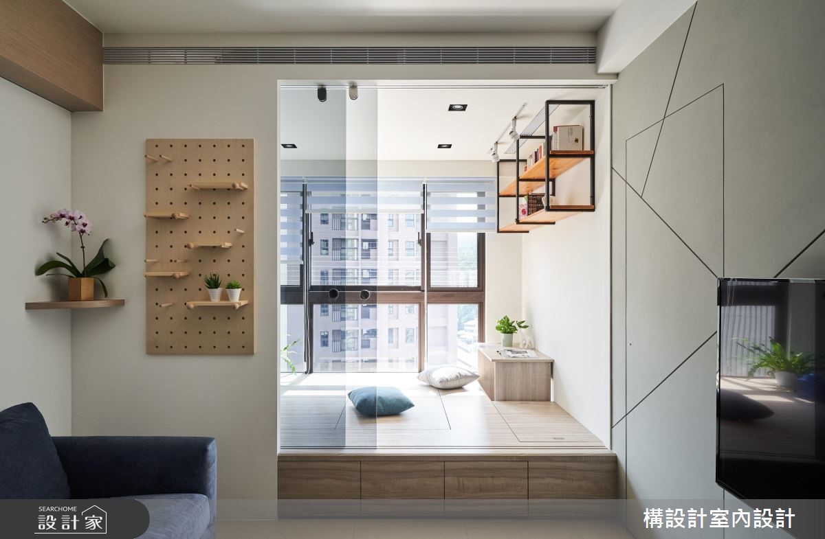 16坪新成屋(5年以下)＿北歐風臥榻案例圖片＿構設計＿構設計_倚山輕居之9