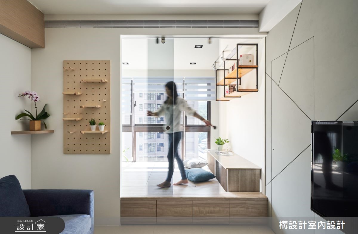 16坪新成屋(5年以下)＿北歐風臥榻案例圖片＿構設計＿構設計_倚山輕居之10