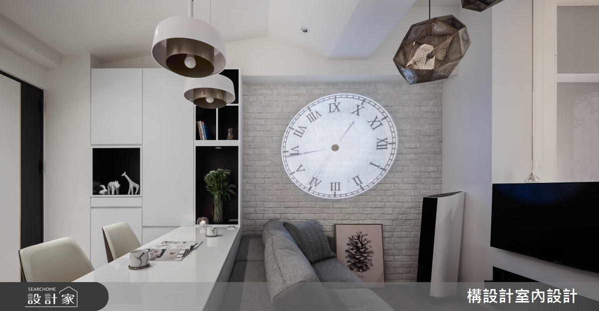 10坪中古屋(5~15年)＿現代風客廳餐廳案例圖片＿構設計＿構設計_家的延伸之1